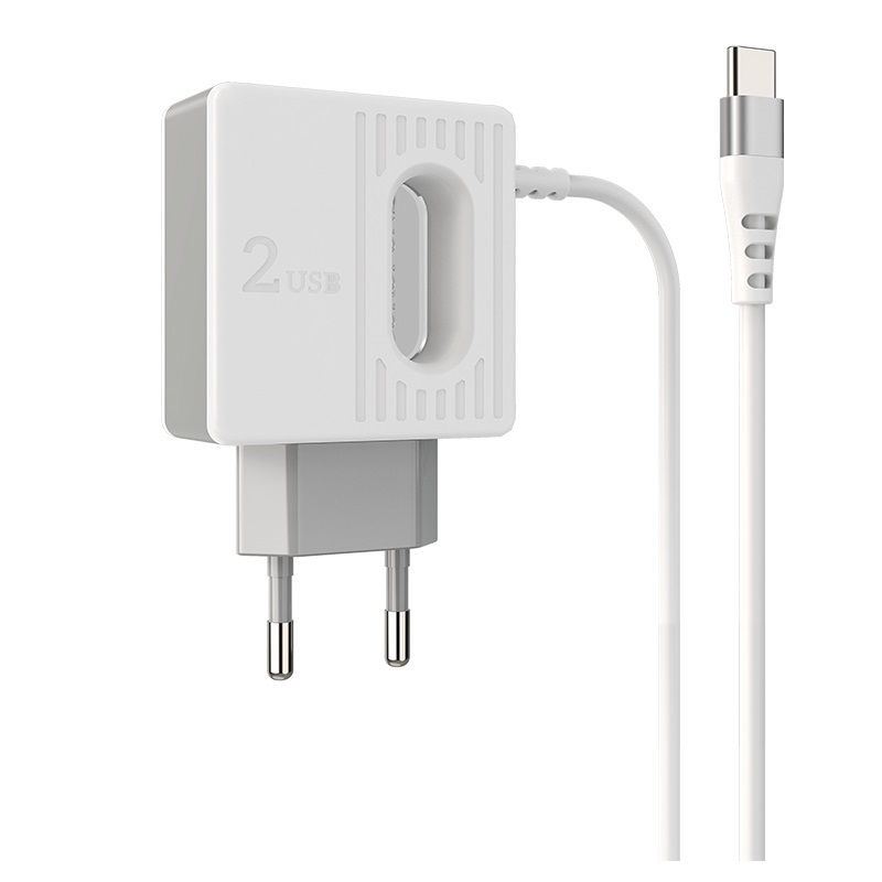 Сетевое зарядное устройство Borofone BA34 Power essence + кабель Type-C, 2.4 А, 1 м, белый, BA34 Power essence
Сетевое зарядное устройство Borofone BA34 Power essence + кабель Type-C, 2.4 А, 1 м, белый, BA34 Power essence