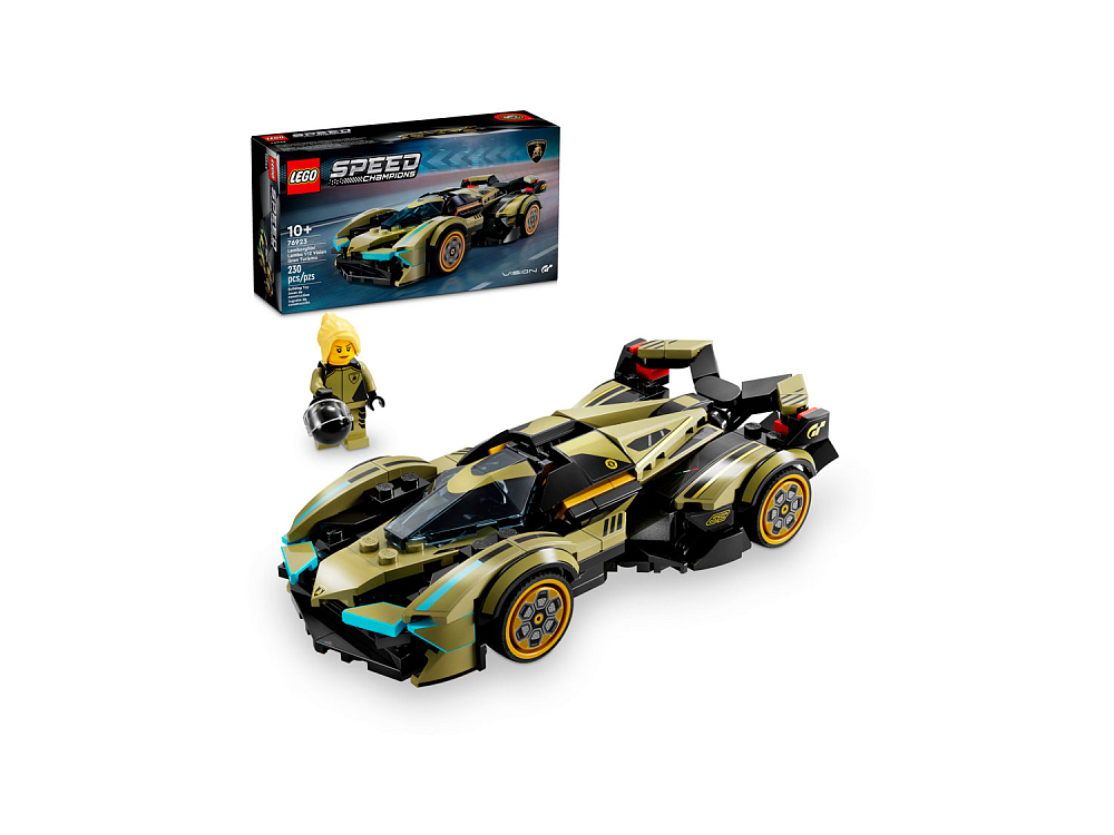 Конструктор LEGO Speed Champions Суперкар Lamborghini Lambo V12 Vision, 230 деталей, 76923, 76923
Конструктор LEGO Speed Champions Суперкар Lamborghini Lambo V12 Vision, 230 деталей, 76923, 76923