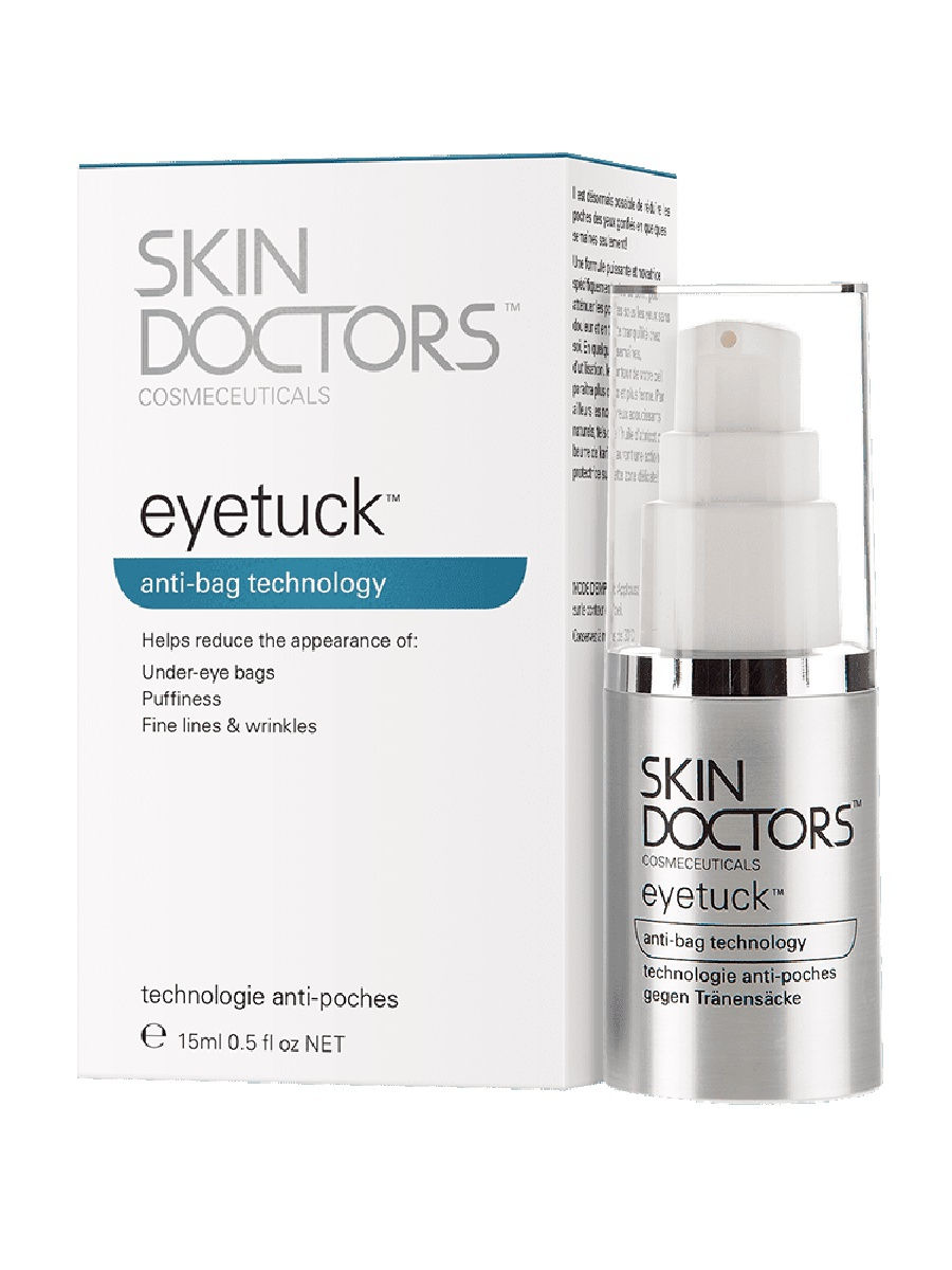Skindoctors Крем для уменьшения мешков и отечности под глазами EyeTuck, 15 мл, EyeTuck
Skindoctors Крем для уменьшения мешков и отечности под глазами EyeTuck, 15 мл, EyeTuck