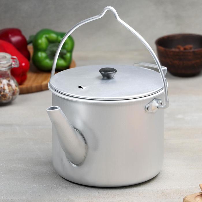 фото Эрг-al чайник-котелок, 2,5 л, матовый