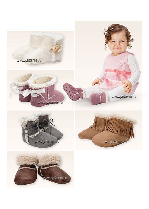 Выкройка Burda №9396 — Пинетки
Выкройка Burda №9396 — Пинетки