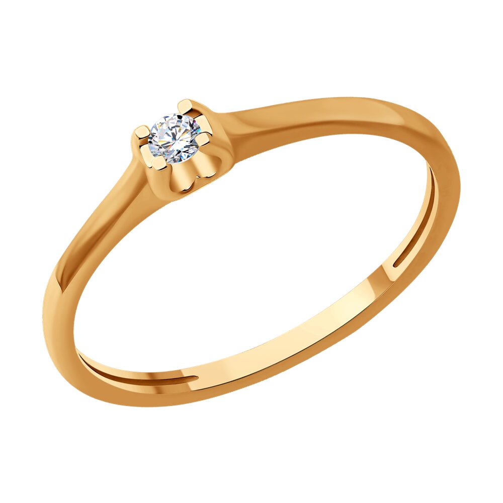 Кольцо помолвочное из красного золота р. , SOKOLOV Diamonds 1012497, бриллиант, 1012497
Кольцо помолвочное из красного золота р. , SOKOLOV Diamonds 1012497, бриллиант, 1012497
