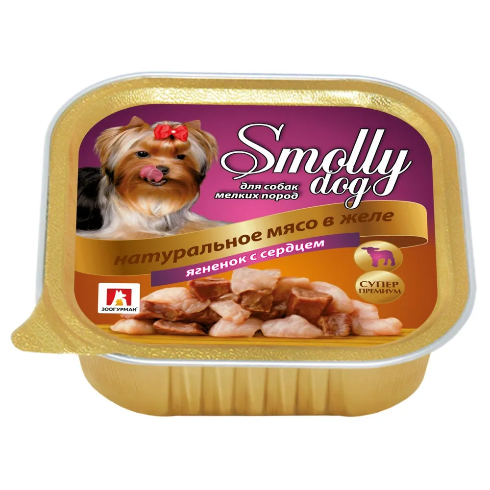 Влажный корм для собак Зоогурман Smolly Dog, ягненок с сердцем, 100 гр., 15 шт., Smolly Dog
Влажный корм для собак Зоогурман Smolly Dog, ягненок с сердцем, 100 гр., 15 шт., Smolly Dog