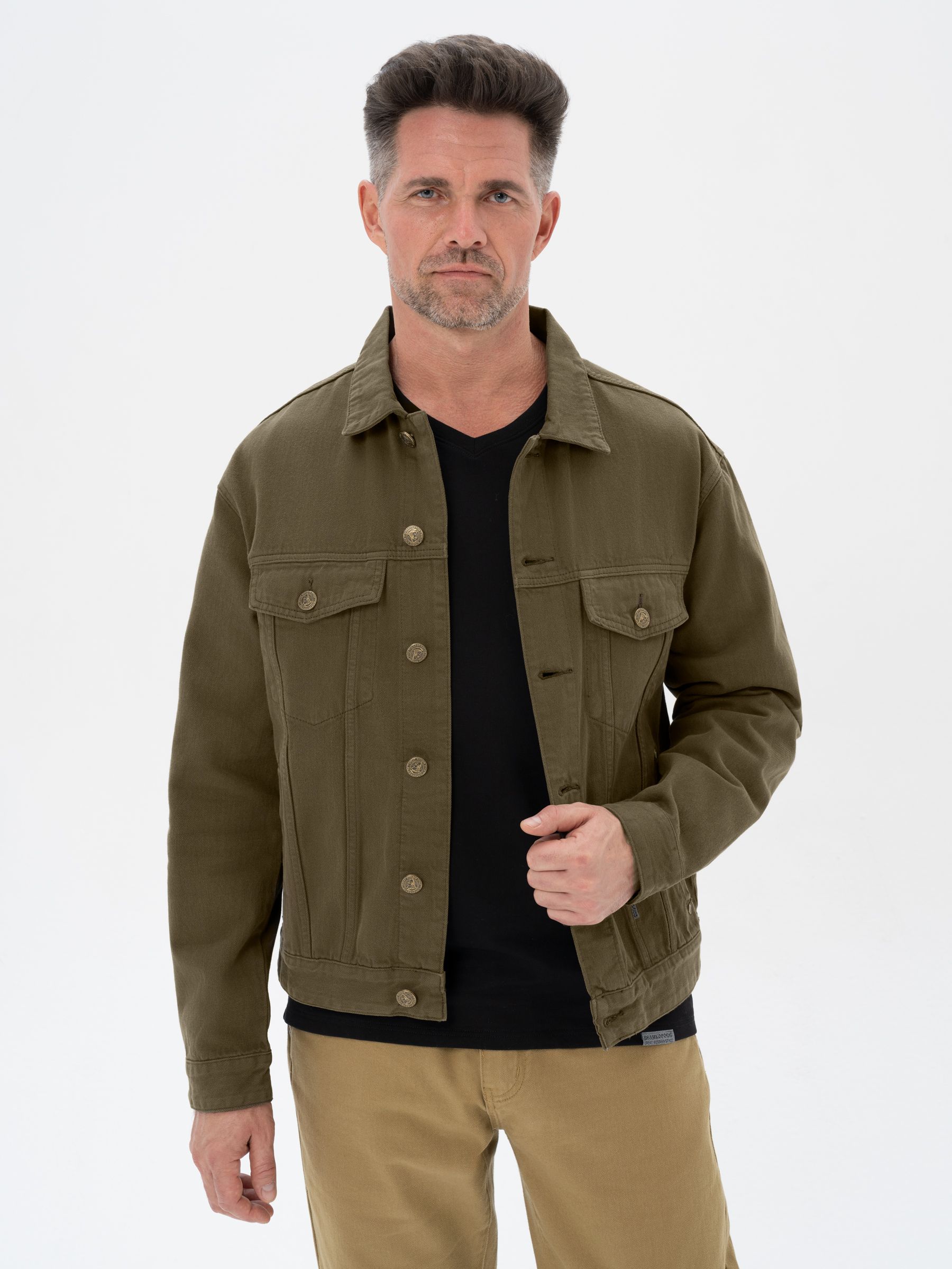 Джинсовая куртка мужская Великоросс JJ хаки 46/167-177 RU, JJ
Джинсовая куртка мужская Великоросс JJ хаки 46/167-177 RU, JJ