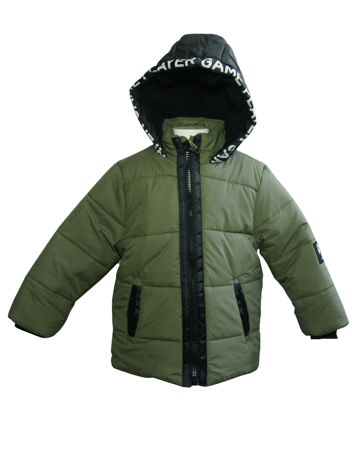 фото Куртка детская mdm midimod gold 20862, хаки, 128