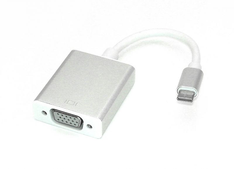 Адаптер Multiport Type-C на VGA для MacBook серебристый
Адаптер Multiport Type-C на VGA для MacBook серебристый