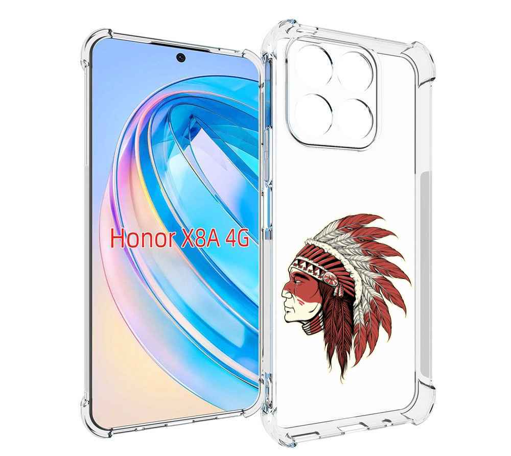 Чехол MyPads красный индеец для Honor X8a, Tocco
Чехол MyPads красный индеец для Honor X8a, Tocco