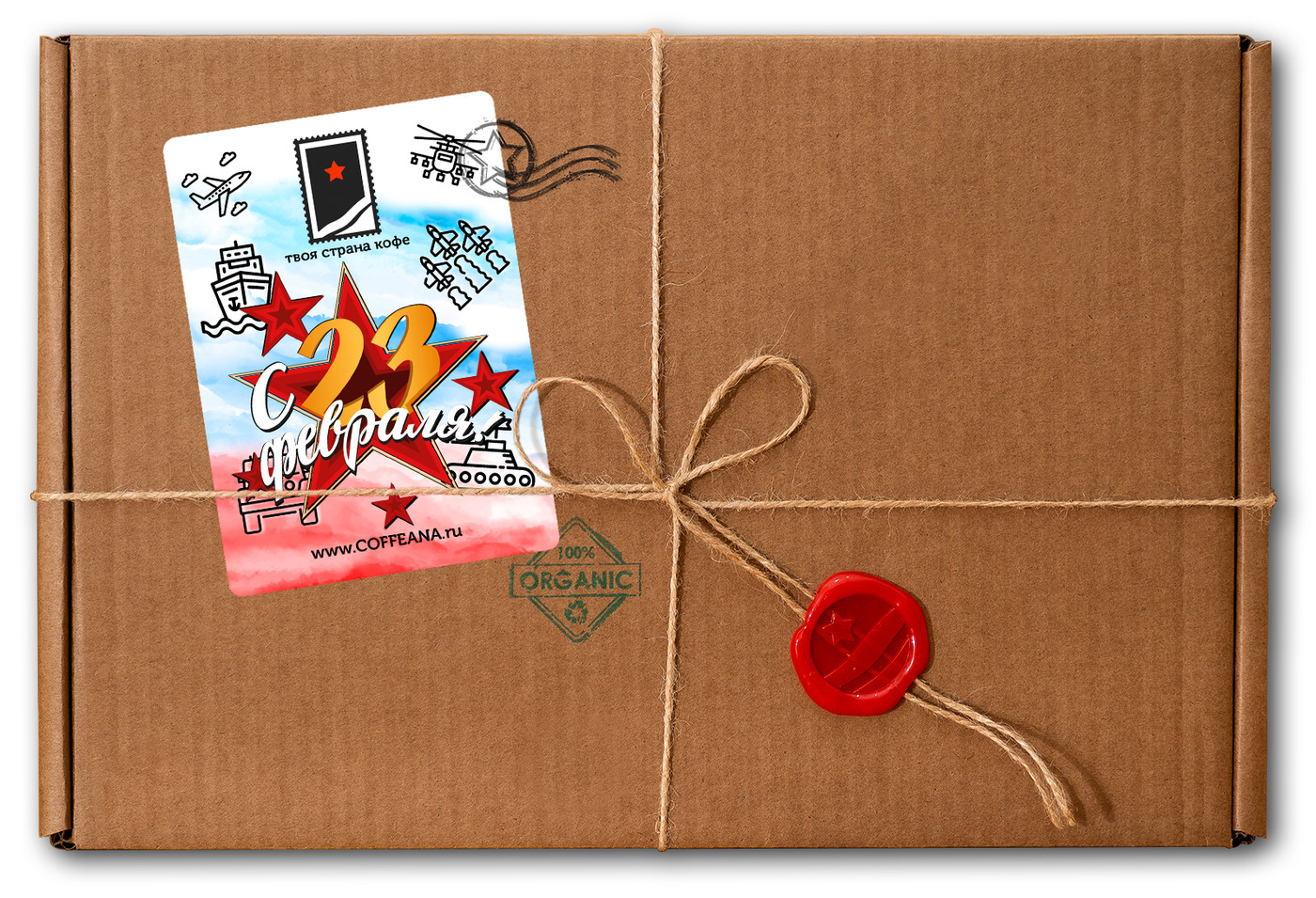фото Подарочный набор кофе coffeana "c 23 февраля" - 3