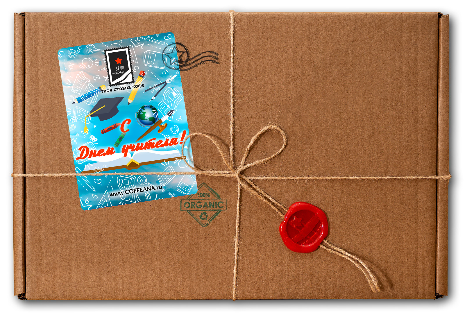 фото Подарочный набор кофе coffeana "с днем учителя" - 1