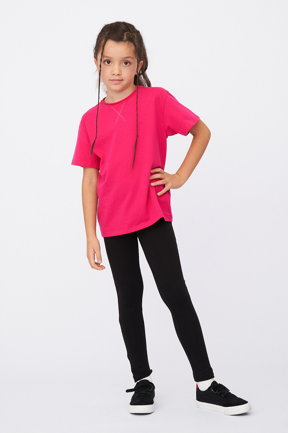 фото Леггинсы детские prime baby pll00203blk01, черный, 92