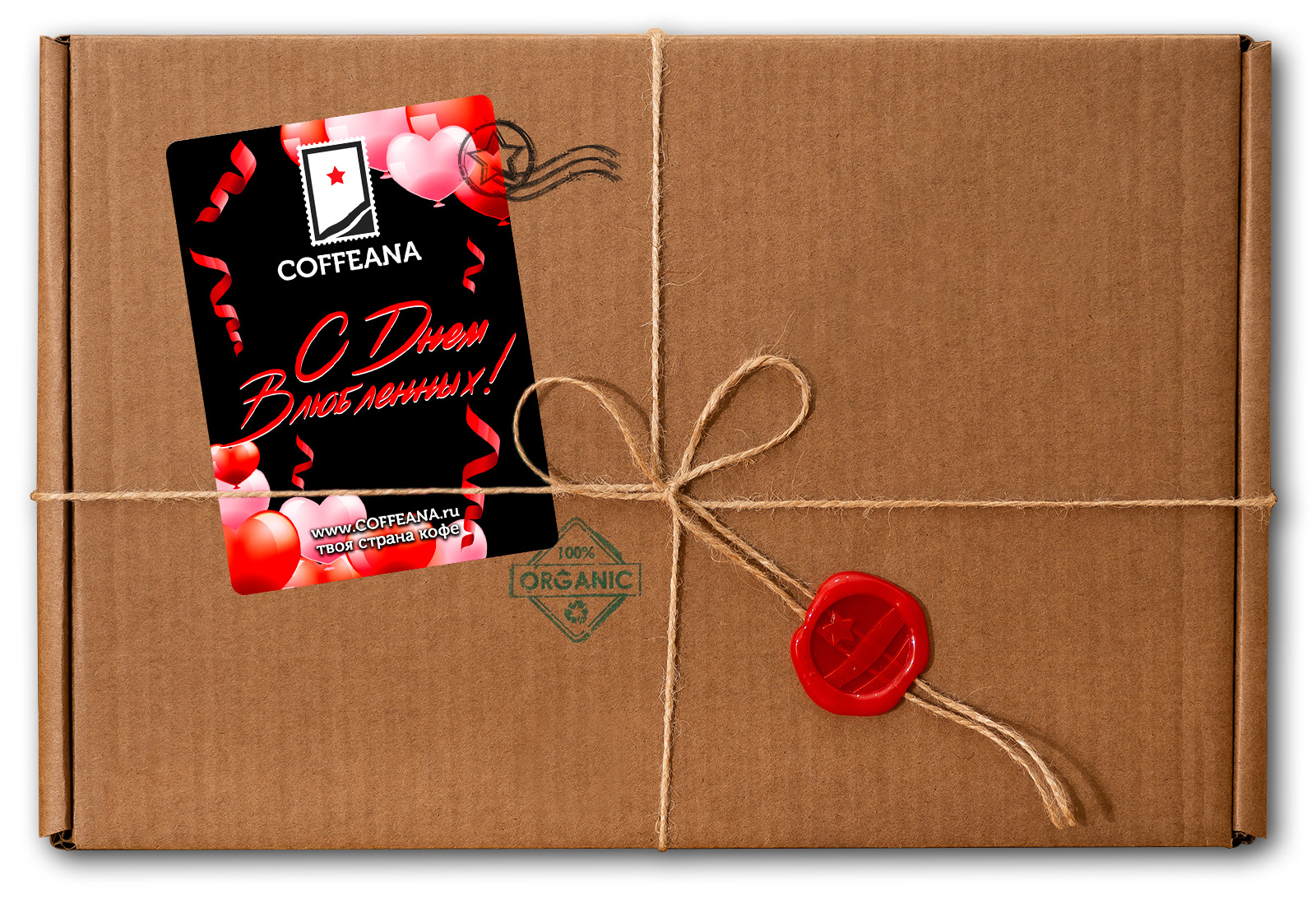 фото Подарочный набор кофе coffeana "c днем влюбленных" - 4