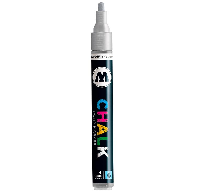 Маркер меловой Molotow CHALK Metallic 4мм Silver, Серебристый, CHALK Metallic 4мм на меловой основе
Маркер меловой Molotow CHALK Metallic 4мм Silver, Серебристый, CHALK Metallic 4мм на меловой основе