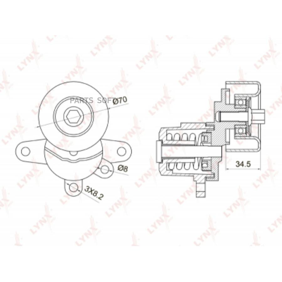 Натяжитель с роликом / приводной подходит для nissan muranoz51 3.5 08 / teanaj32 2.5-3
Натяжитель с роликом / приводной подходит для nissan muranoz51 3.5 08 / teanaj32 2.5-3