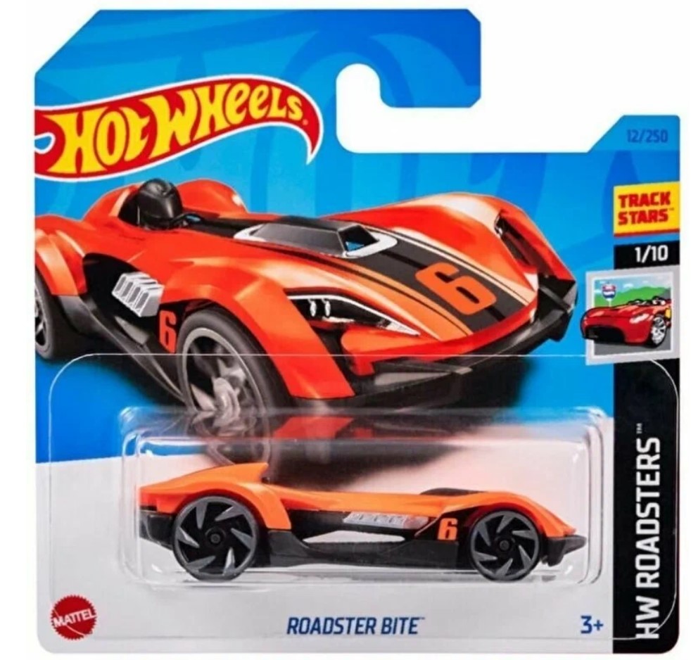Машинка базовой коллекции Hot Wheels ROADSTER BITE оранжевая 5785/HKH36, Оранжевый;черный, 5785/HKH36
Машинка базовой коллекции Hot Wheels ROADSTER BITE оранжевая 5785/HKH36, Оранжевый;черный, 5785/HKH36