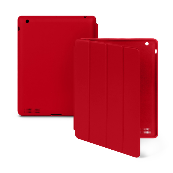 фото Чехол-книжка ipad 3/4 smart case red nobrand