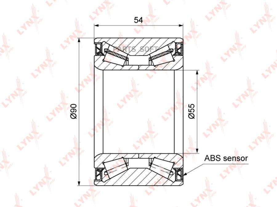Подшипник ступицы передний с abs 54x55x90 подходит для citroen jumper 2.0d-3.0d 06, fiat
Подшипник ступицы передний с abs 54x55x90 подходит для citroen jumper 2.0d-3.0d 06, fiat