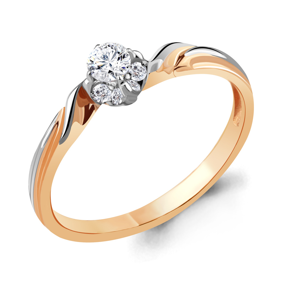 Кольцо из красного золота с бриллиантом Aquamarine Aquamarine 963834к_585_кз р, 963834к_585_кз
Кольцо из красного золота с бриллиантом Aquamarine Aquamarine 963834к_585_кз р, 963834к_585_кз