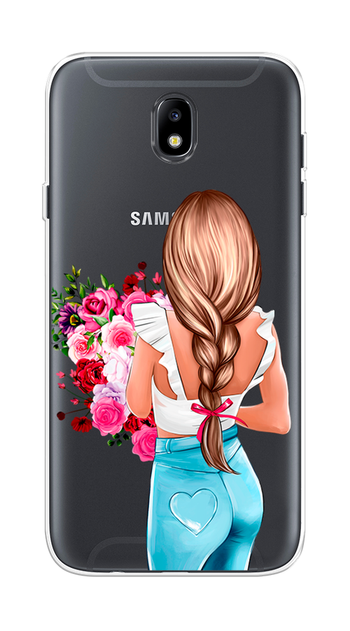 Чехол на Samsung Galaxy J7 2017 "Девушка с цветами", Коричневый;розовый;голубой, 23150-6
Чехол на Samsung Galaxy J7 2017 "Девушка с цветами", Коричневый;розовый;голубой, 23150-6