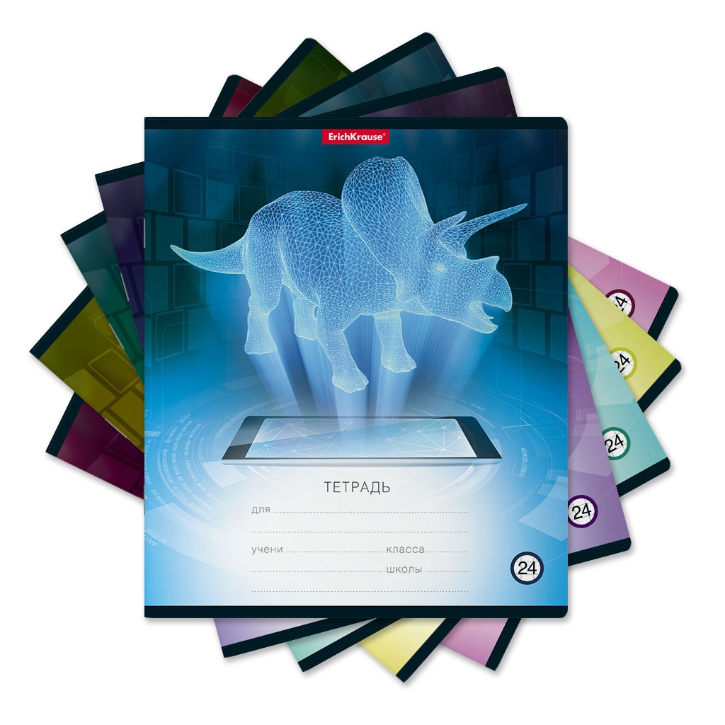 Тетрадь школьная ErichKrause 024010154-49227 Digital dino клетка 24 листа А5 1 шт, Digital dino
Тетрадь школьная ErichKrause 024010154-49227 Digital dino клетка 24 листа А5 1 шт, Digital dino