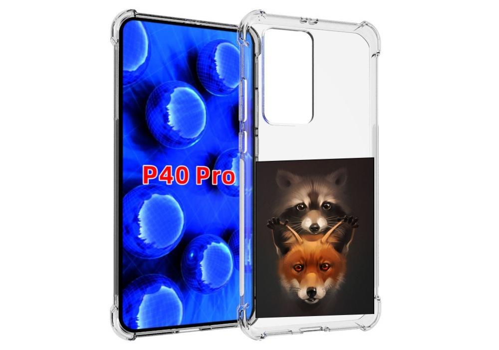Чехол MyPads енотик-лисенок для Huawei P40 Pro противоударный, Прозрачный, Tocco
Чехол MyPads енотик-лисенок для Huawei P40 Pro противоударный, Прозрачный, Tocco