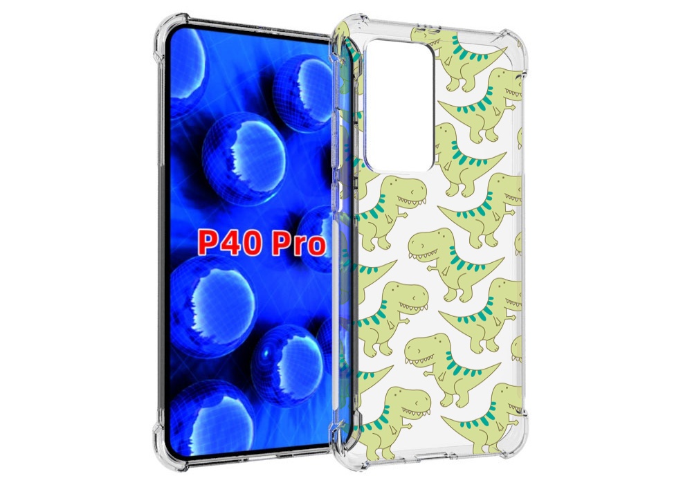 Чехол MyPads зеленые-динозаврики для Huawei P40 Pro противоударный, Прозрачный, Tocco
Чехол MyPads зеленые-динозаврики для Huawei P40 Pro противоударный, Прозрачный, Tocco
