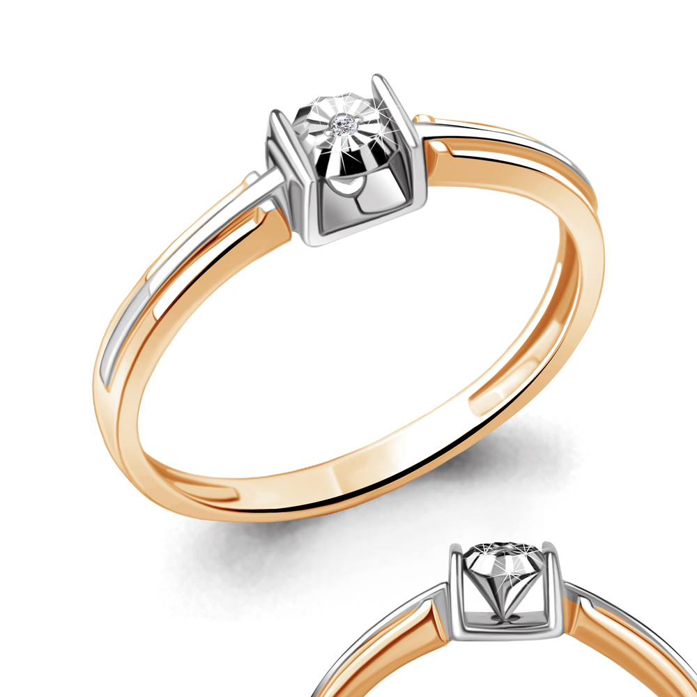 Кольцо из красного золота с бриллиантом Aquamarine Aquamarine 963937к_585_кз р. 18, 963937к_585_кз
Кольцо из красного золота с бриллиантом Aquamarine Aquamarine 963937к_585_кз р. 18, 963937к_585_кз