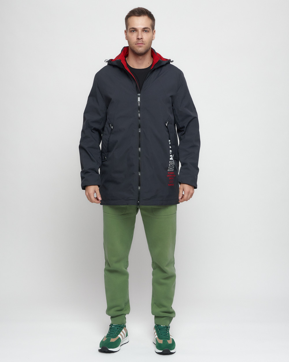 фото Парка мужская mtforce 88635 серая 48 ru