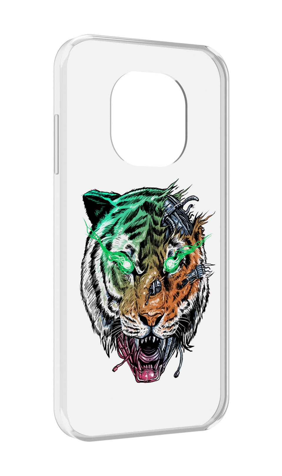 Чехол MyPads робо-тигр для Blackview BL8800 / BL8800 Pro, Прозрачный, Tocco 
Чехол MyPads робо-тигр для Blackview BL8800 / BL8800 Pro, Прозрачный, Tocco