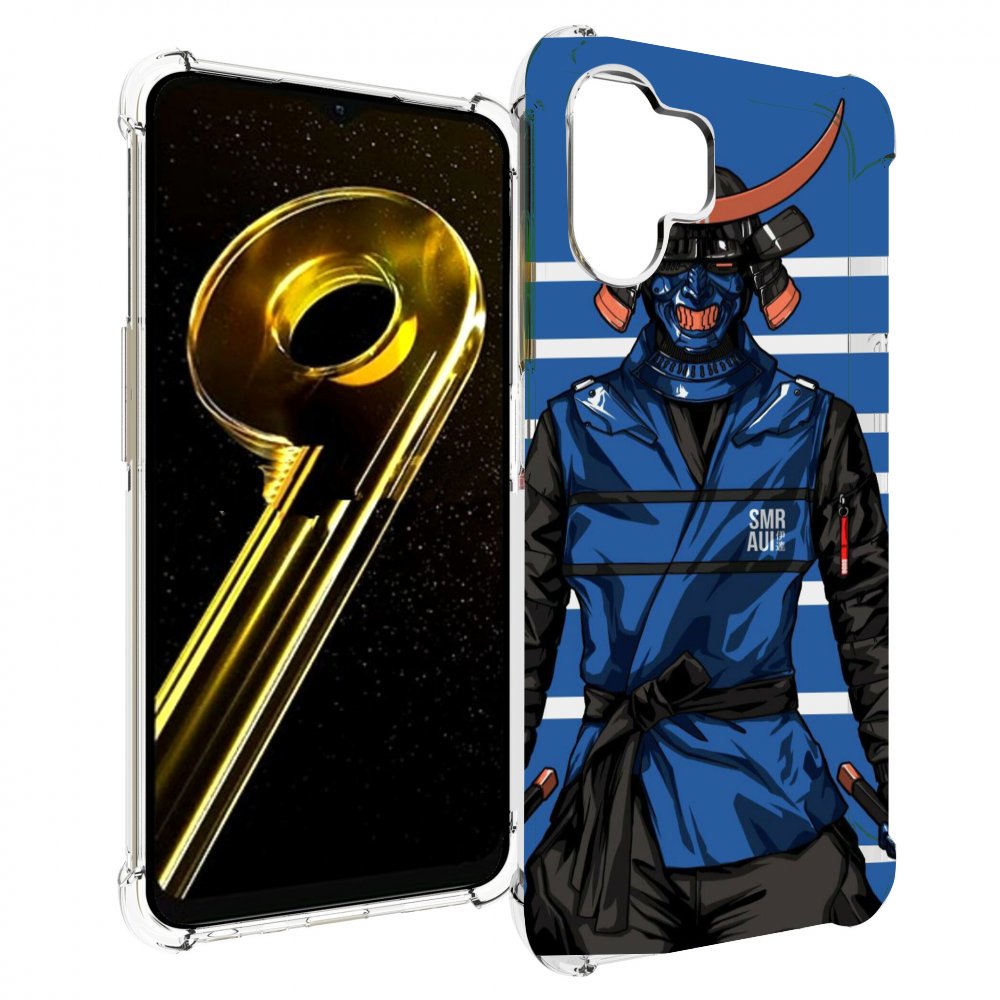 Чехол бампер MyPads самурай в синей форме для Realme 10 5G проти..., Прозрачный, Tocco
Чехол бампер MyPads самурай в синей форме для Realme 10 5G проти..., Прозрачный, Tocco