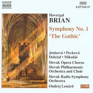 Havergal Brian & Ondrej Leonard & CSR Symphony Orchestra & Slovak Philharmonic:, 2 CD
Havergal Brian & Ondrej Leonard & CSR Symphony Orchestra & Slovak Philharmonic:, 2 CD