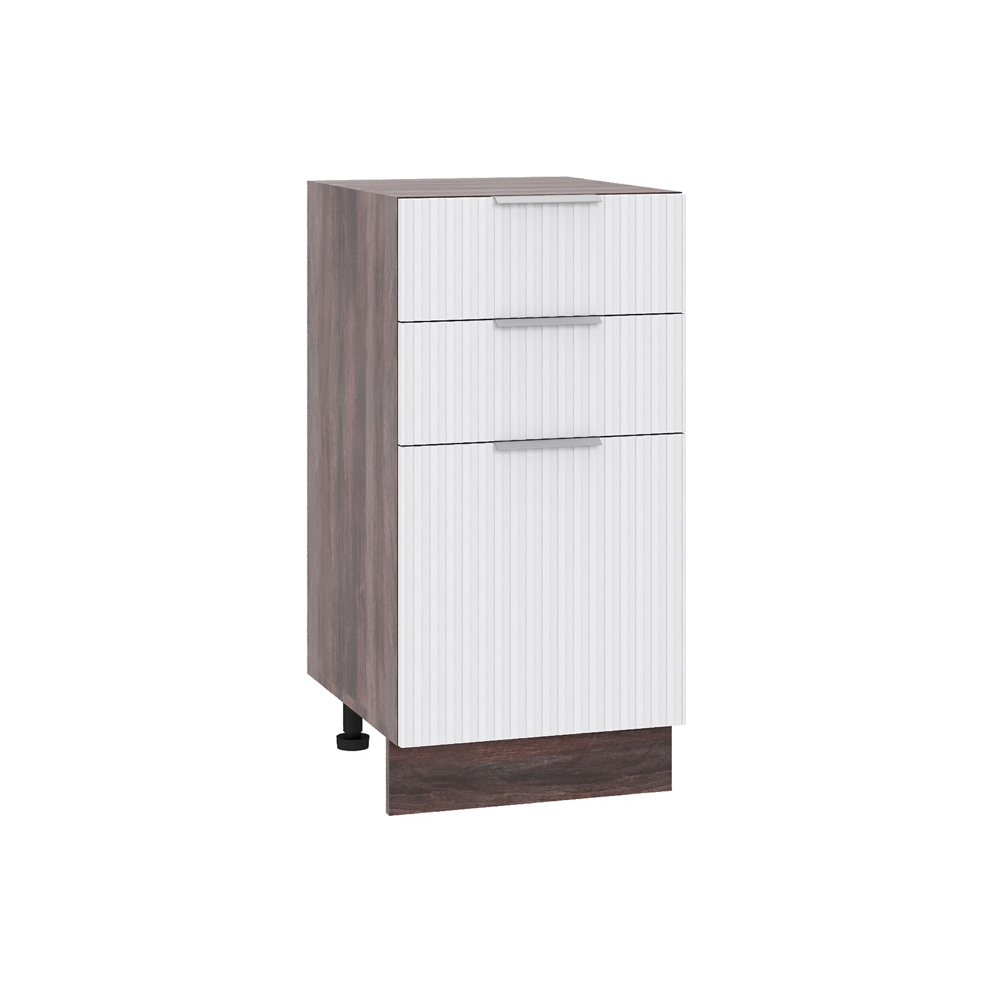Кухонный модуль напольный Сурская мебель Сиэль Ян 40x47,8x81,6 см с 3-мя ящиками, Коричневый;белый, Сиэль Ян
Кухонный модуль напольный Сурская мебель Сиэль Ян 40x47,8x81,6 см с 3-мя ящиками, Коричневый;белый, Сиэль Ян