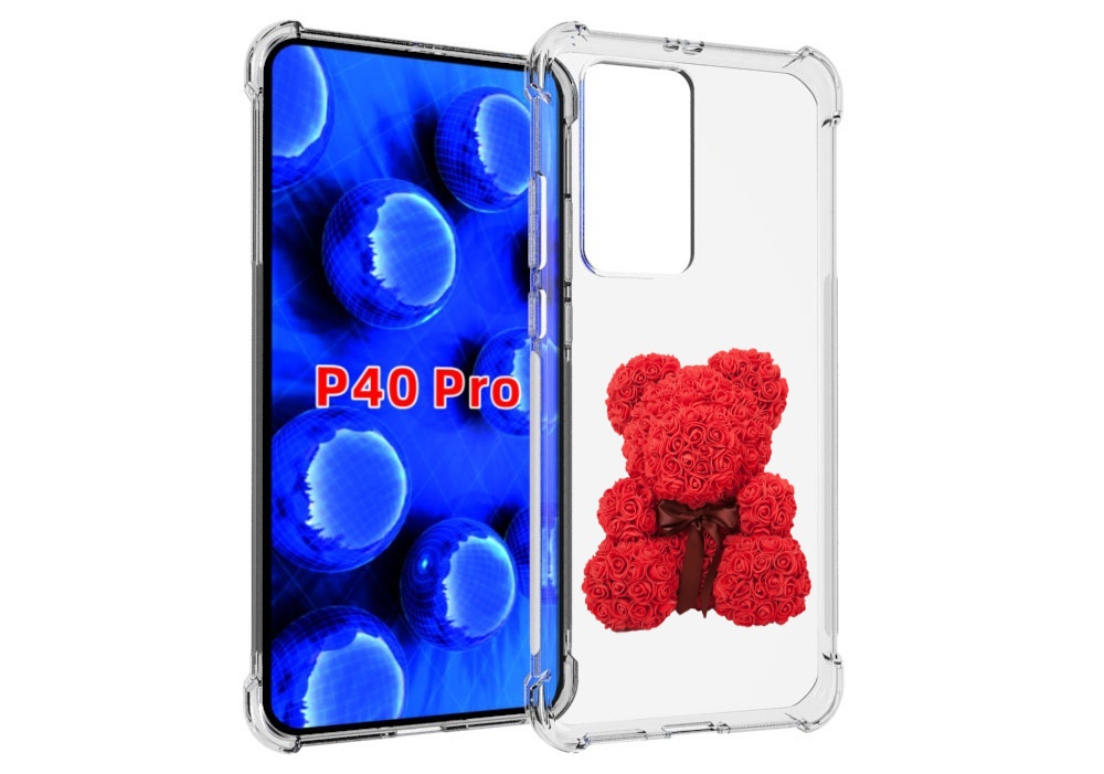 Чехол MyPads мишка-из-розочек для Huawei P40 Pro противоударный, Прозрачный, Tocco
Чехол MyPads мишка-из-розочек для Huawei P40 Pro противоударный, Прозрачный, Tocco