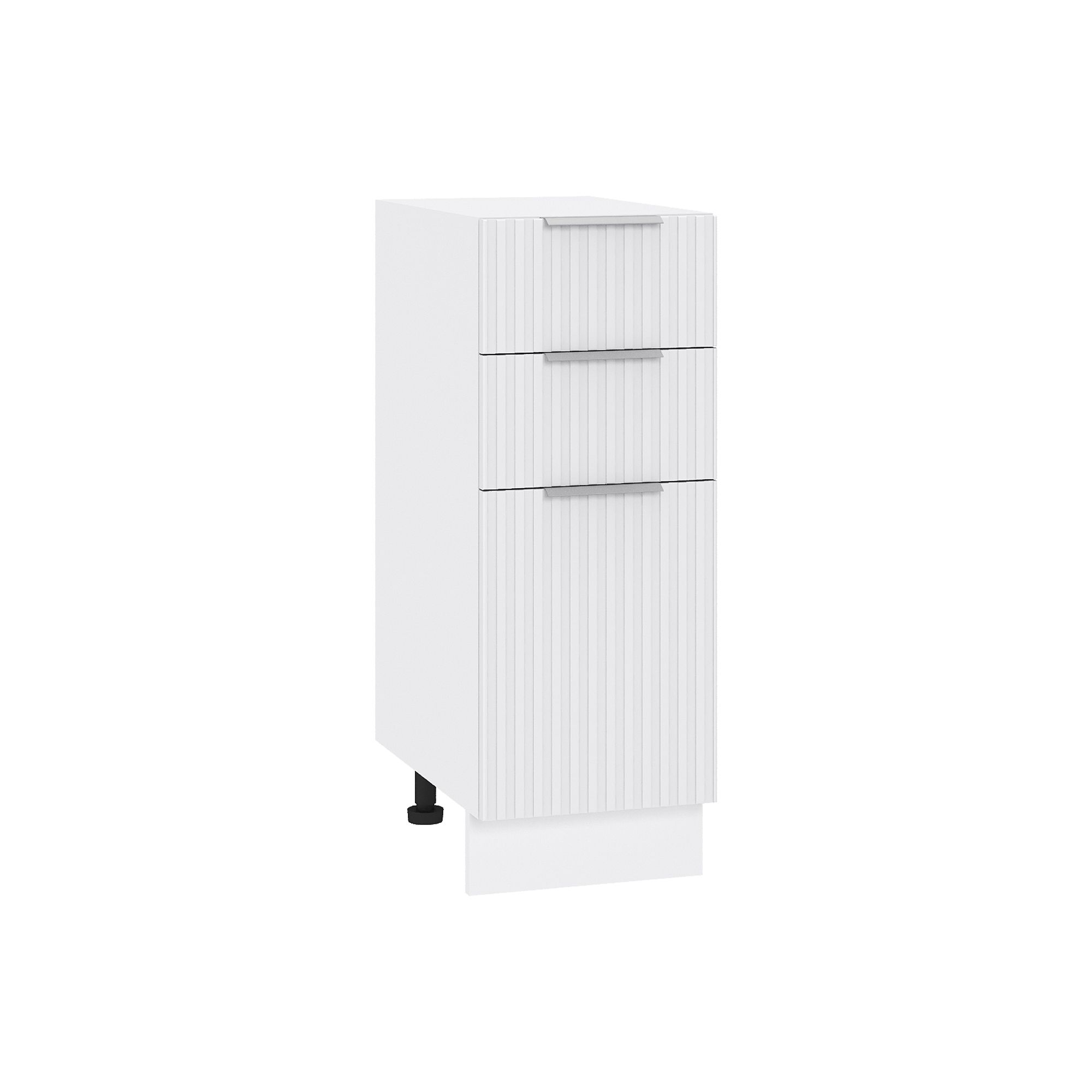Кухонный модуль напольный Сурская мебель Сиэль Ян 30x47,8x81,6 см с 3-мя ящиками, Белый, Сиэль Ян
Кухонный модуль напольный Сурская мебель Сиэль Ян 30x47,8x81,6 см с 3-мя ящиками, Белый, Сиэль Ян