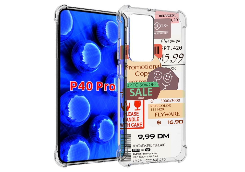 Чехол MyPads скидочные-купоны-принт для Huawei P40 Pro противоударный, Прозрачный, Tocco
Чехол MyPads скидочные-купоны-принт для Huawei P40 Pro противоударный, Прозрачный, Tocco