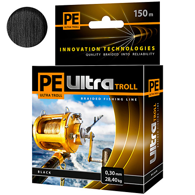 Леска плетеная Aqua PE Ultra Troll 0,3 мм, 150 м, 28,4 кг, black, Черный, PE Ultra Troll
Леска плетеная Aqua PE Ultra Troll 0,3 мм, 150 м, 28,4 кг, black, Черный, PE Ultra Troll