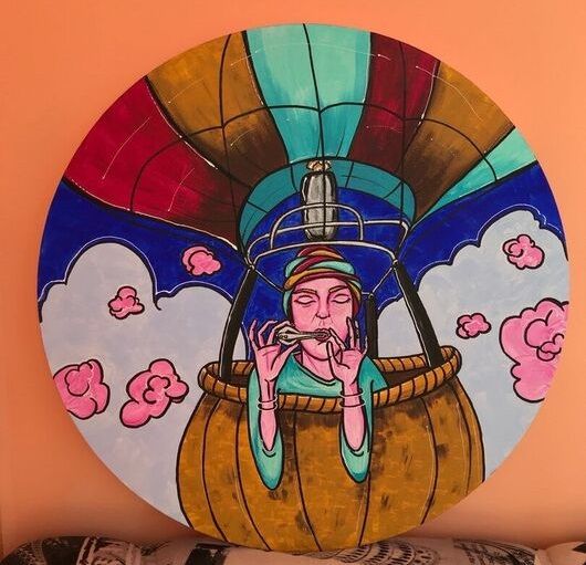 Картина акрилом Варган Аэростат, холст диаметра 50 см, для интерьера, небо, Варган Аэростат
Картина акрилом Варган Аэростат, холст диаметра 50 см, для интерьера, небо, Варган Аэростат