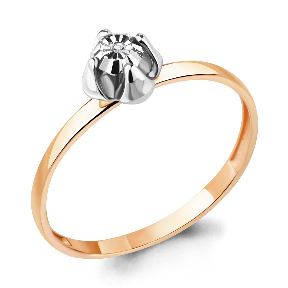 Кольцо из красного золота с бриллиантом Aquamarine Aquamarine 963949к_585_кз р, 963949к_585_кз
Кольцо из красного золота с бриллиантом Aquamarine Aquamarine 963949к_585_кз р, 963949к_585_кз