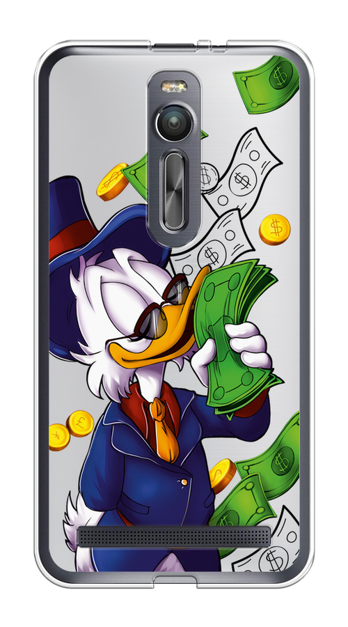 Чехол на Asus Zenfone 2 ZE550ML/ZE551ML "Scrooge McDuck with Money", Синий;зеленый;белый, 40550-6
Чехол на Asus Zenfone 2 ZE550ML/ZE551ML "Scrooge McDuck with Money", Синий;зеленый;белый, 40550-6