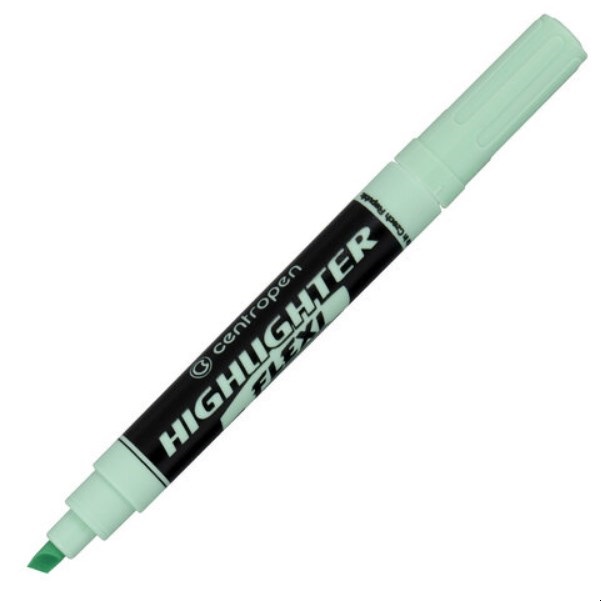 Текстовыделитель Centropen "Flexi 8542" пастельный зеленый, 1-5мм, гибкий пишущий узел, 485420160
Текстовыделитель Centropen "Flexi 8542" пастельный зеленый, 1-5мм, гибкий пишущий узел, 485420160