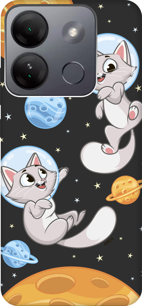 Матовый Soft Touch Чехол на Infinix Smart 7 HD "CosmoCats" черный, Черный;серый, 159434
Матовый Soft Touch Чехол на Infinix Smart 7 HD "CosmoCats" черный, Черный;серый, 159434