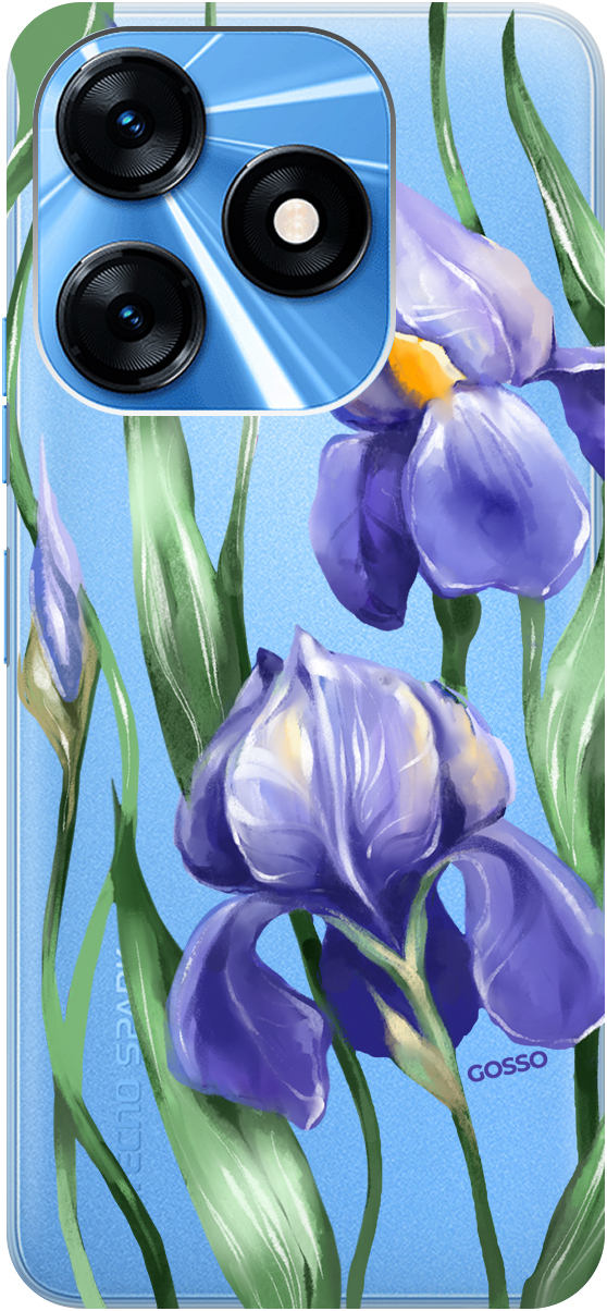 Чехаол на Tecno Spark 10 "Amazing Irises" прозрачный, Прозрачный;белый;синий, 159542
Чехаол на Tecno Spark 10 "Amazing Irises" прозрачный, Прозрачный;белый;синий, 159542