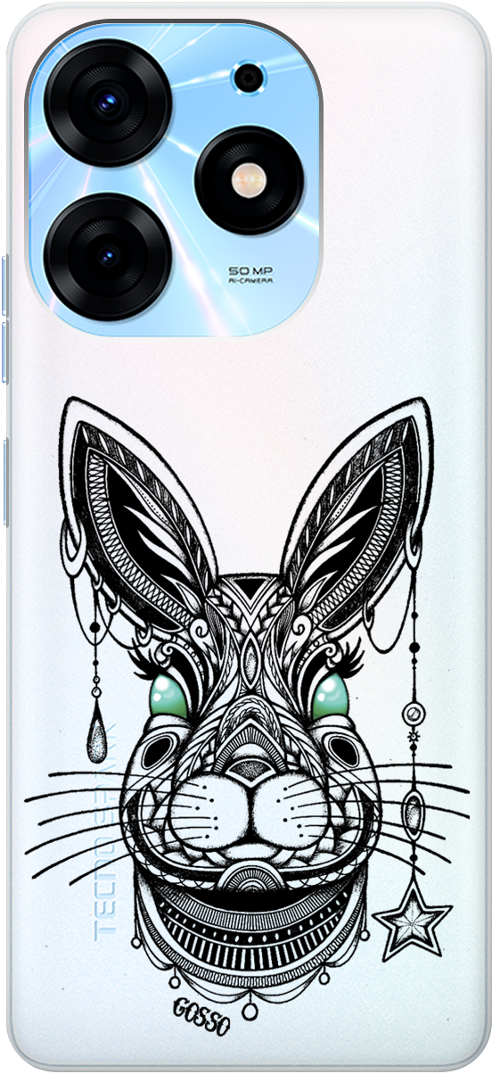 Чехаол на Tecno Spark 10 Pro "Grand Rabbit" прозрачный, Прозрачный;зеленый;черный, 159564
Чехаол на Tecno Spark 10 Pro "Grand Rabbit" прозрачный, Прозрачный;зеленый;черный, 159564