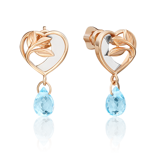 Серьги-подвески из красного золота с топазом PLATINA jewelry 02-4702-00-201-1111-75_0, 02-4702-00-201-1111-75_0
Серьги-подвески из красного золота с топазом PLATINA jewelry 02-4702-00-201-1111-75_0, 02-4702-00-201-1111-75_0