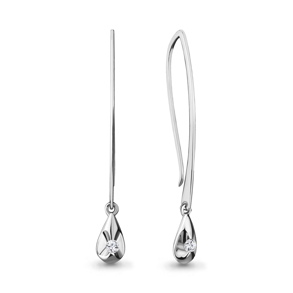 Серьги из белого золота с бриллиантом Aquamarine Aquamarine 942469_585_бз, 942469_585_бз
Серьги из белого золота с бриллиантом Aquamarine Aquamarine 942469_585_бз, 942469_585_бз
