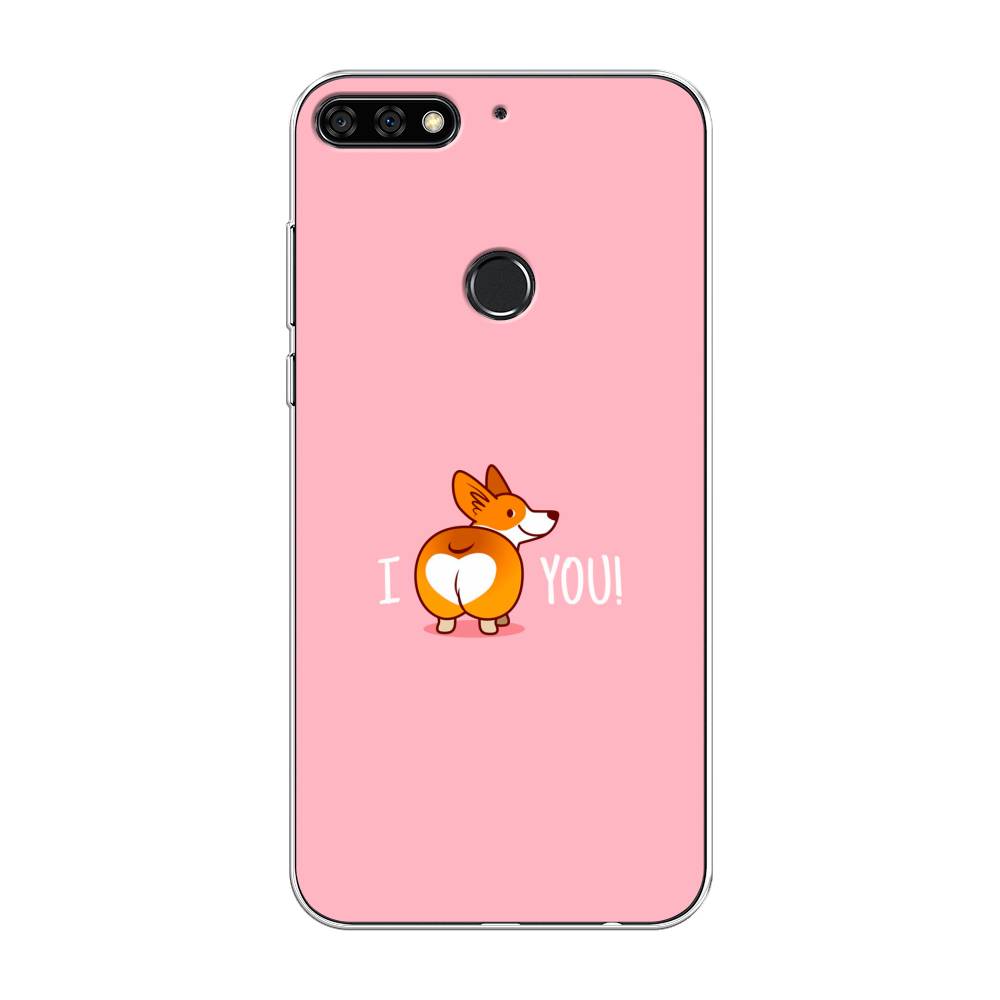 Чехол на Huawei Nova 2 Lite/Y7 Prime 2018/Honor 7C Pro "Корги I love you", Розовый;коричневый;белый, 64650-1
Чехол на Huawei Nova 2 Lite/Y7 Prime 2018/Honor 7C Pro "Корги I love you", Розовый;коричневый;белый, 64650-1