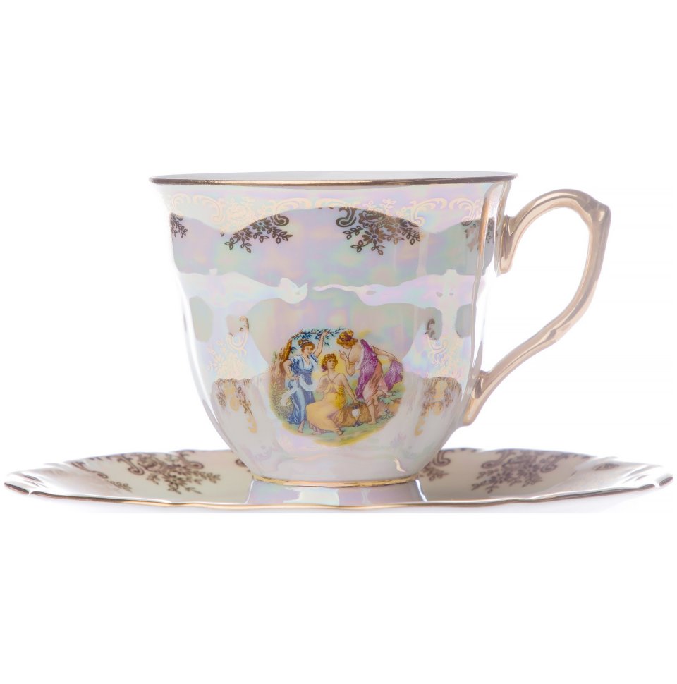 Кофейная пара Cmielow "Мария-Тереза Мадонна перламутр" 109764
Кофейная пара Cmielow "Мария-Тереза Мадонна перламутр" 109764