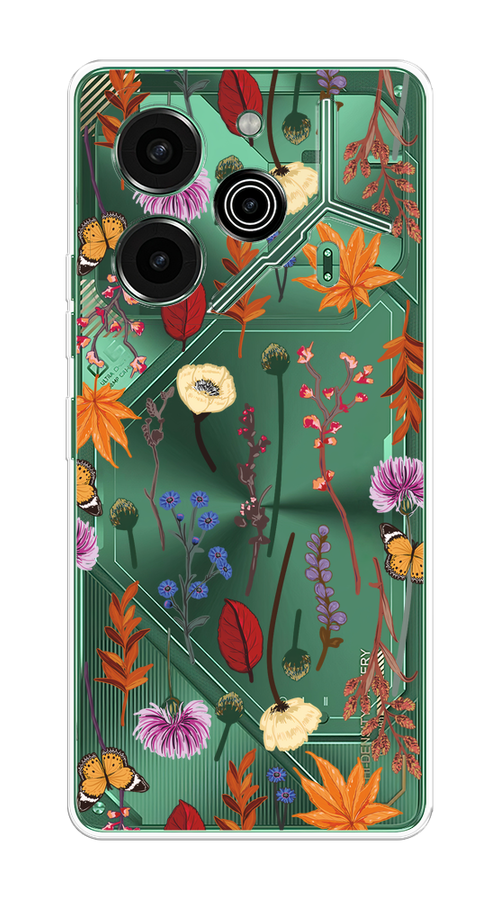Чехол на Tecno Pova 6 Pro 5G "Orange Purple flowers", Оранжевый;красный;розовый;желтый;прозрачный, 305250-1
Чехол на Tecno Pova 6 Pro 5G "Orange Purple flowers", Оранжевый;красный;розовый;желтый;прозрачный, 305250-1