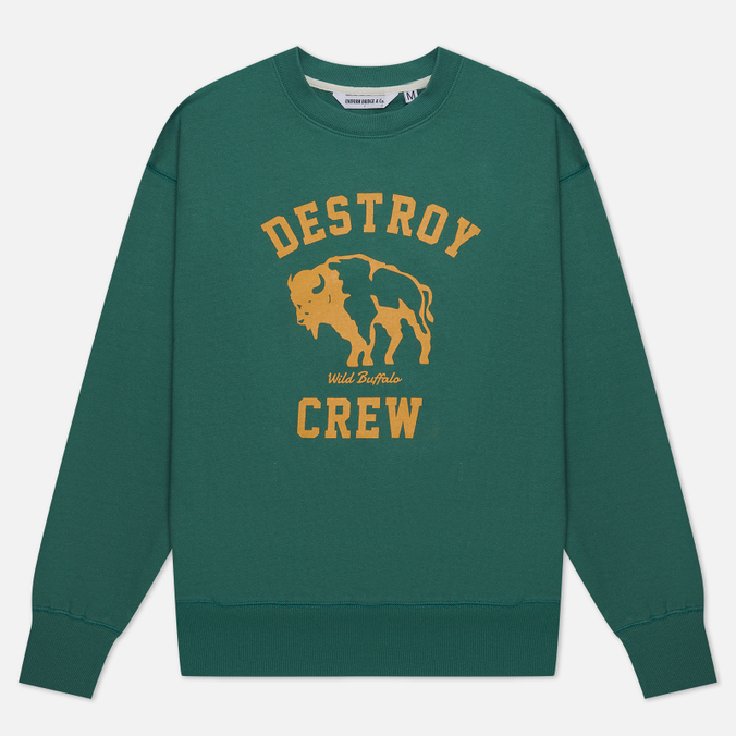Мужская толстовка Uniform Bridge Destroy Buffalo Crew Neck зелёный, Размер XL, Зеленый, Destroy Buffalo Crew Neck
Мужская толстовка Uniform Bridge Destroy Buffalo Crew Neck зелёный, Размер XL, Зеленый, Destroy Buffalo Crew Neck