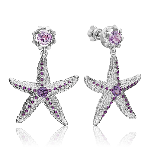 Серьги из серебра с аметистом/эмалью PLATINA jewelry 02-4757-00-203-0200-68_0, 02-4757-00-203-0200-68_0
Серьги из серебра с аметистом/эмалью PLATINA jewelry 02-4757-00-203-0200-68_0, 02-4757-00-203-0200-68_0