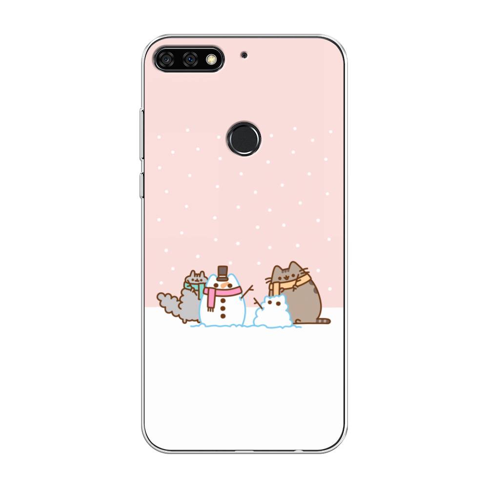 Чехол на Huawei Nova 2 Lite/Y7 Prime 2018/Honor 7C Pro "Котики в снегу", Розовый;белый;серый, 64650-5
Чехол на Huawei Nova 2 Lite/Y7 Prime 2018/Honor 7C Pro "Котики в снегу", Розовый;белый;серый, 64650-5